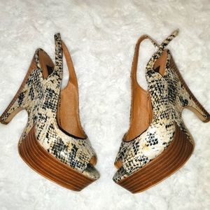 💛 Steve Madden Luxe Slingback Wedge Heels, Size 7.5